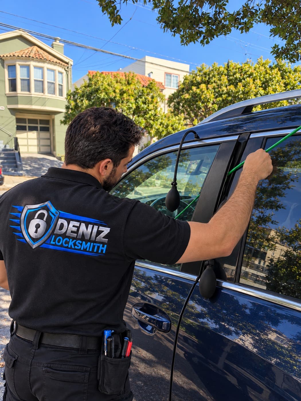 Emergency car lockout service